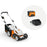 STIHL RMA 348 18 in. Single-Speed Battery Self-Propelled Lawn Mower Set