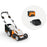 STIHL RMA 348 V 18 in. Variable-Speed Battery Self-Propelled Lawn Mower Set