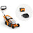 STIHL RMA 448 V 18 in. Variable-Speed Battery Self-Propelled Lawn Mower Set