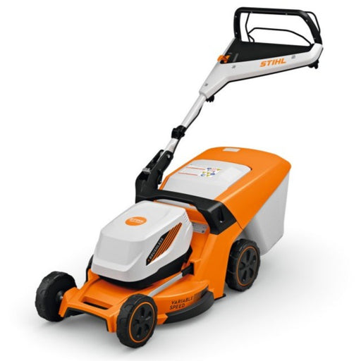 STIHL RMA 448 V 18 in. Variable-Speed Battery Self-Propelled Lawn Mower Set