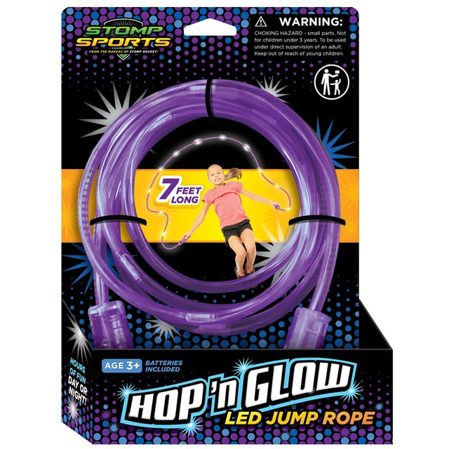 Stomp Sports Hop'n Glow LED Jump Rope