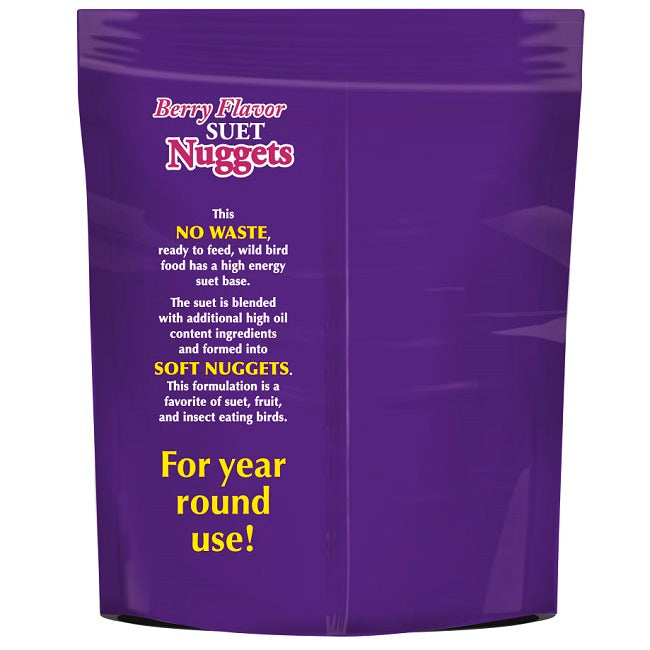 C&S Berry Flavored Suet Nuggets, 27 oz