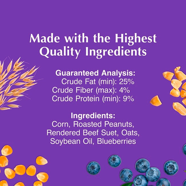 C&S Berry Flavored Suet Nuggets, 27 oz