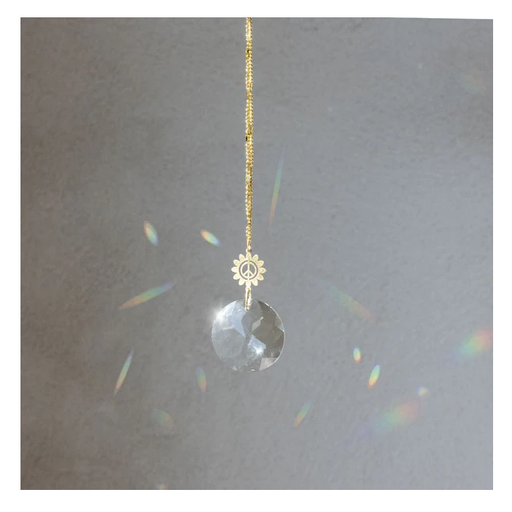 Pocket Suncatcher - Peace Flower