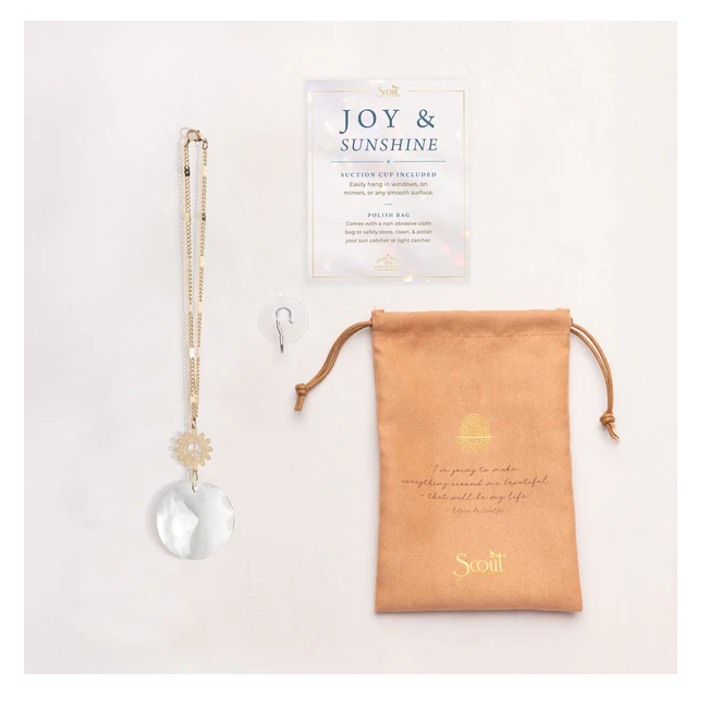 Pocket Suncatcher - Peace Flower