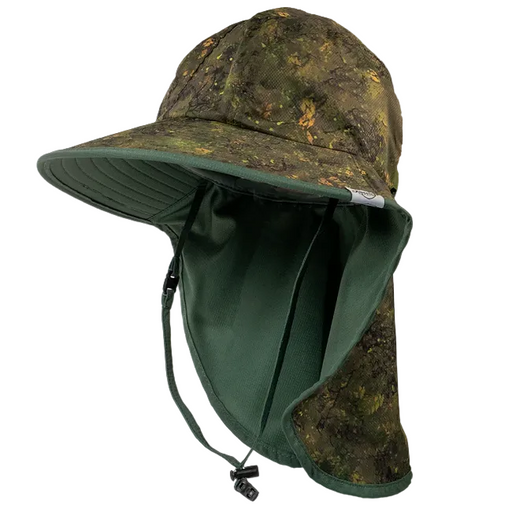 Farmers Defense Kid's Sun Hat - Green Brush Camo