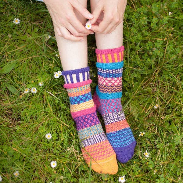 Solmate Socks Sunny Crew Socks