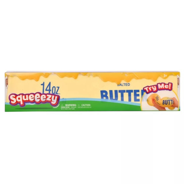 Squeeezy Slow-Rise Butter Stick Sensory Toy