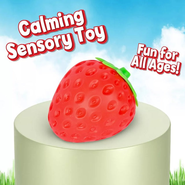 Squeeezy Strawberry Sensory Toy
