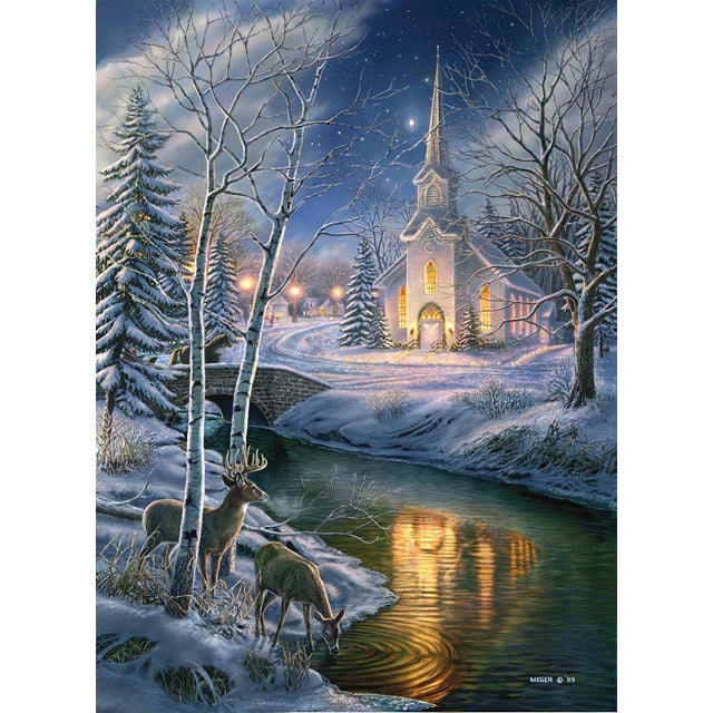 SunsOut 1000 Piece Jigsaw Puzzle, O Holy Night
