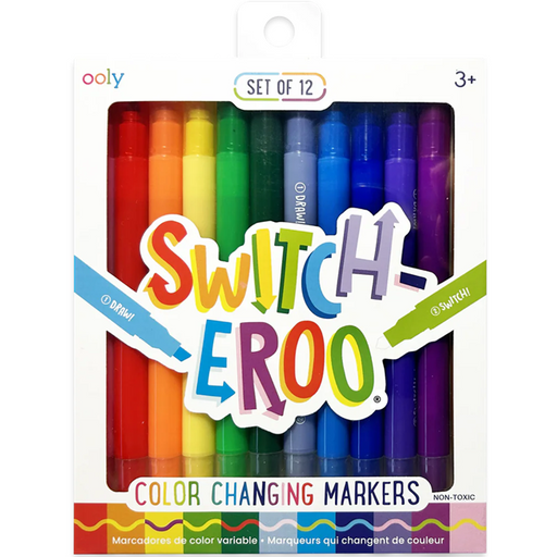 Switch-Eroo Color Changing Markers - Classic - Set of 12