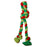 Tall Tails Holiday Braided Fleece Tug Dog Toy