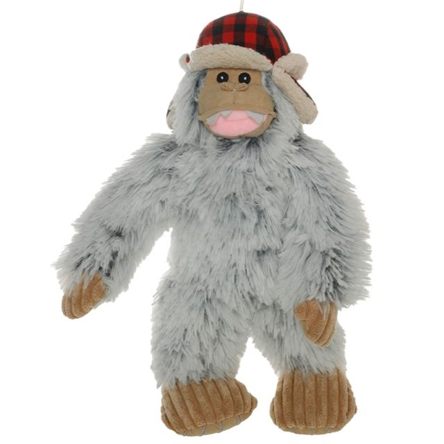 Tall Tails Holiday Yeti Rope Body Plush Dog Toy