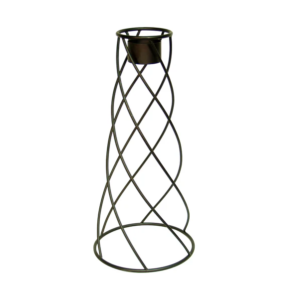 21" Tall Helix Gazing Globe Metal Stand