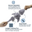 Tall Tails Jointed Shark Dog Toy 14in