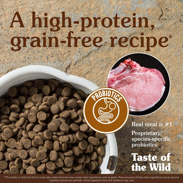 Taste of the Wild Southwest Canyon Canine with Wild Boar Dry Dog Food 28 Lb.