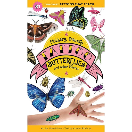 Tattoos That Teach: Fluttery, Friendly Tattoo Butterflies and Other Insects