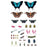 Tattoos That Teach: Fluttery, Friendly Tattoo Butterflies and Other Insects