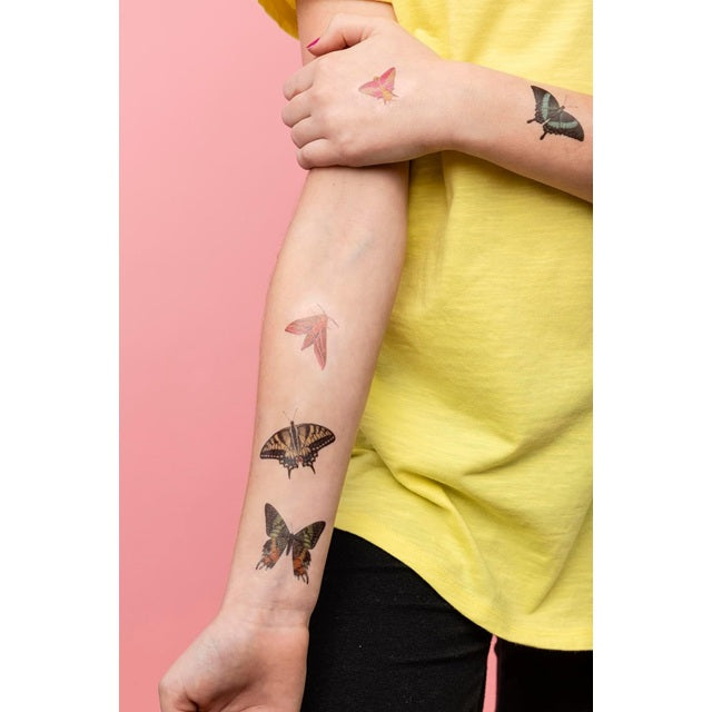Tattoos That Teach: Fluttery, Friendly Tattoo Butterflies and Other Insects