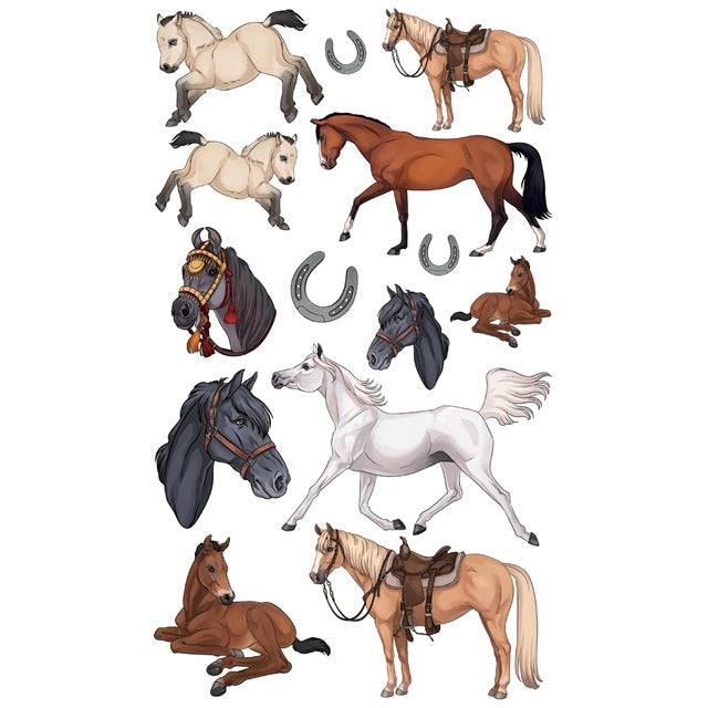 Tattoos That Teach: Happy Herd Of Tattoo Horses & Ponies