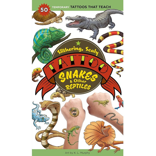 Tattoos That Teach: Slithering, Scaly Tattoo Snakes & Other Reptiles