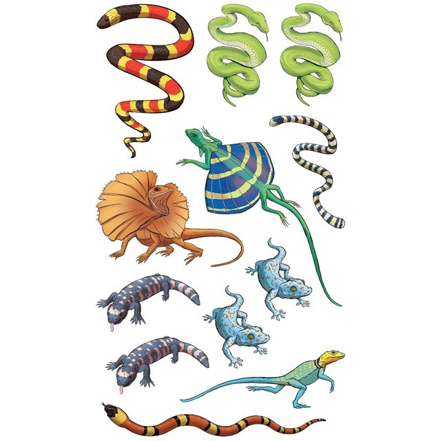 Tattoos That Teach: Slithering, Scaly Tattoo Snakes & Other Reptiles