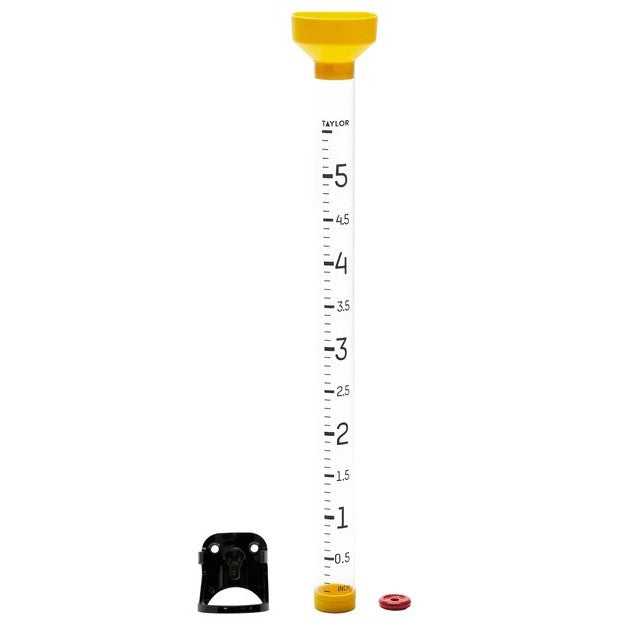 Taylor Clearvu Jumbo Easy View Rain Gauge 2706