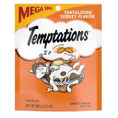 Temptations Tantalizing Turkey Flavor Cat Treats 6.3oz