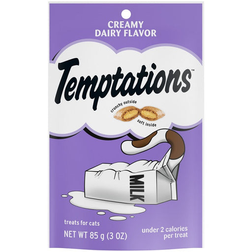 Temptations Creamy Dairy Flavor Cat Treats 3 oz.