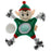 Territory Holiday 2-in-1 Mesh Elf Dog Toy