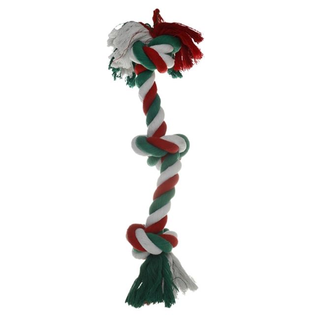 Territory Holiday Rope Tug Dog Toy