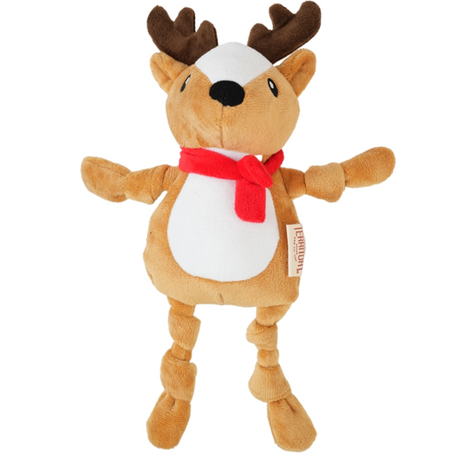 Territory Reindeer Knotted Plush Dog Toy