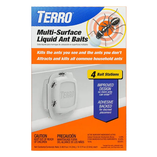 Terro Multi-Surface Liquid Ant Baits, 4-Pack