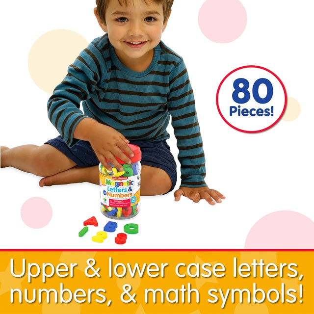 The Learning Journey Magnetic Letters & Numbers
