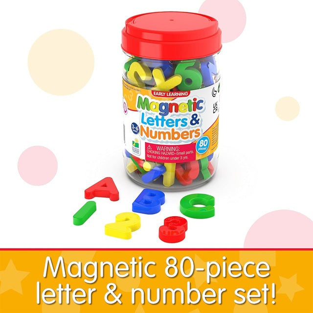 The Learning Journey Magnetic Letters & Numbers