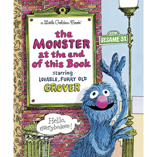 The Monster at the End of This Book (Sesame Street) Little Golden Book