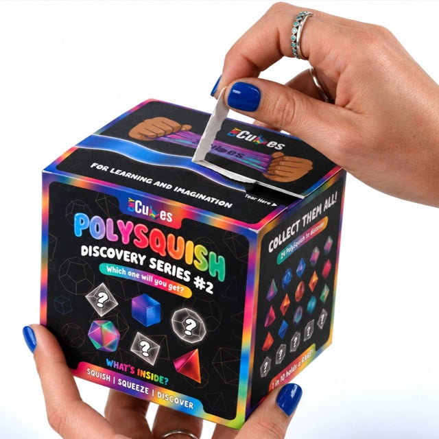CMY Cubes PolySquish Discovery Series #2 Blind Box Mystery Squishy