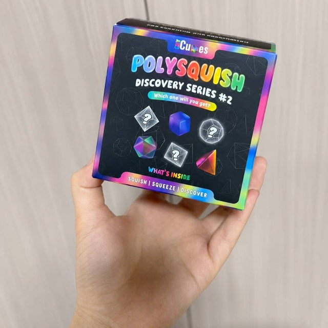 CMY Cubes PolySquish Discovery Series #2 Blind Box Mystery Squishy