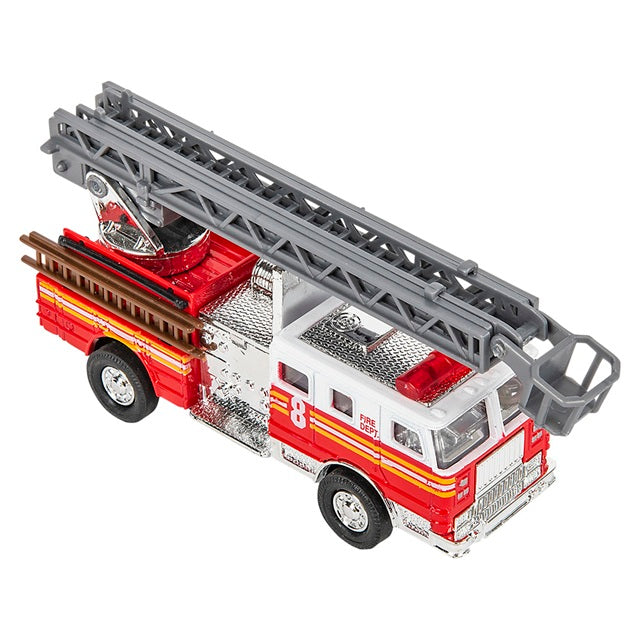 Fire Truck 5.5 in. Diecast, Assorted