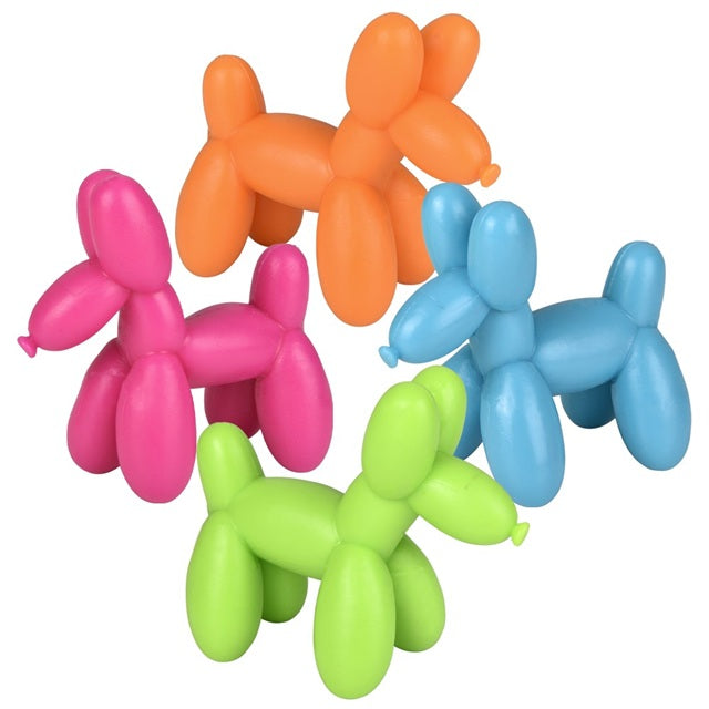 Stretch & Squish Balloon Dog, 3.5" Assorted