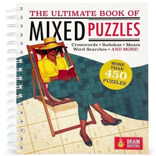 The Ultimate Book of Mixed Puzzles Adult Activity Book