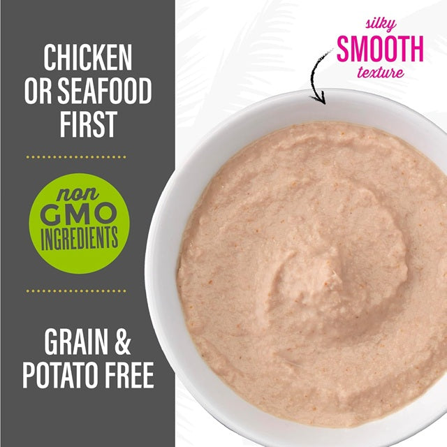 Tiki Cat Luau Velvet Mousse 6-Flavor 12-Count 2.8-oz Pouch Variety Pack Wet Cat Food