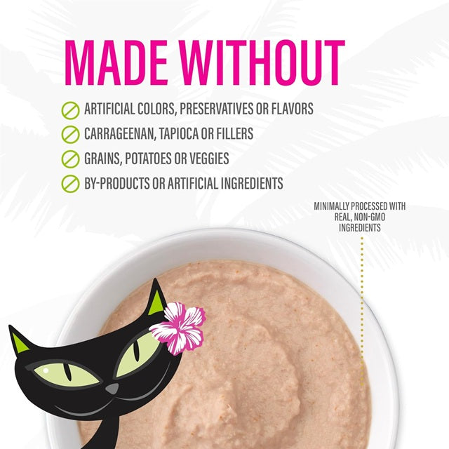 Tiki Cat Luau Velvet Mousse 6-Flavor 12-Count 2.8-oz Pouch Variety Pack Wet Cat Food