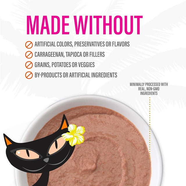 Tiki Cat Luau Velvet Mousse Chicken in Broth Wet Cat Food, 2.8-oz Pouch