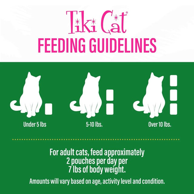 Tiki Cat Luau Velvet Mousse Tuna & Mackerel in Broth Wet Cat Food, 2.8-oz Pouch