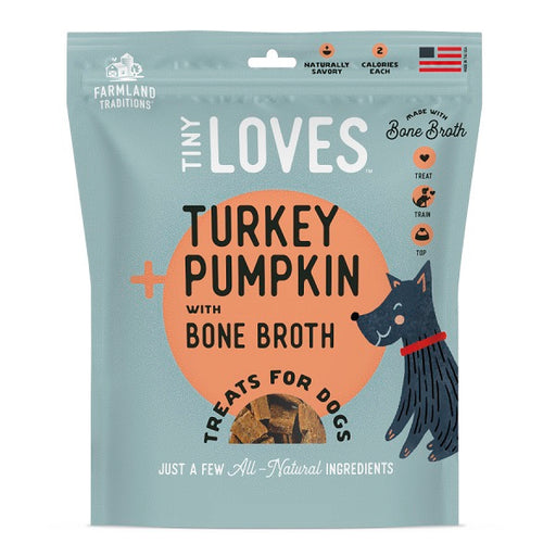 Tiny Loves™ Turkey & Pumpkin with Bone Broth Jerky Treats, 6 oz.