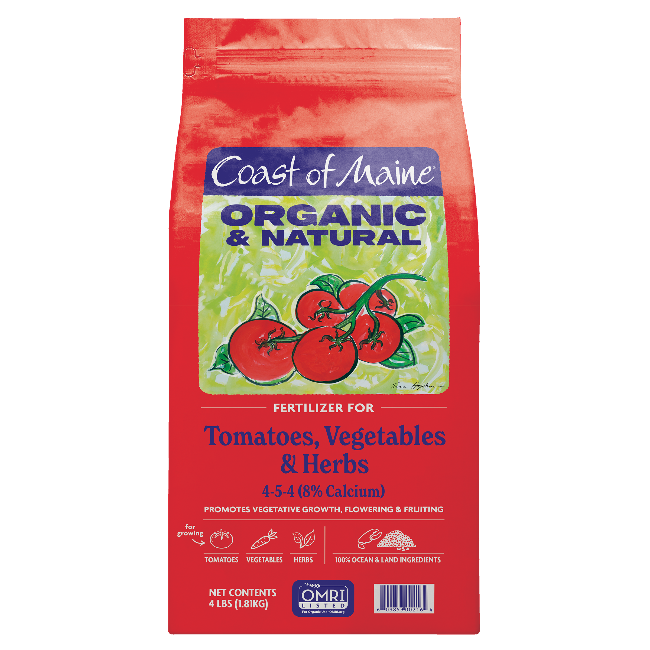 Coast of Maine Tomatoes Vegetables & Herb Fertilizer
