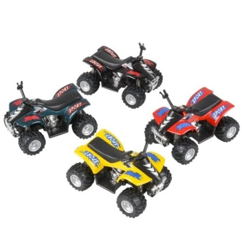 4-Wheel ATV 3.75 in. Diecast, Assorted