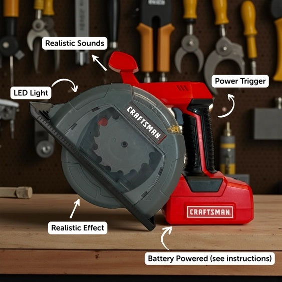 Craftsman Battery Operated Toy Circular Saw