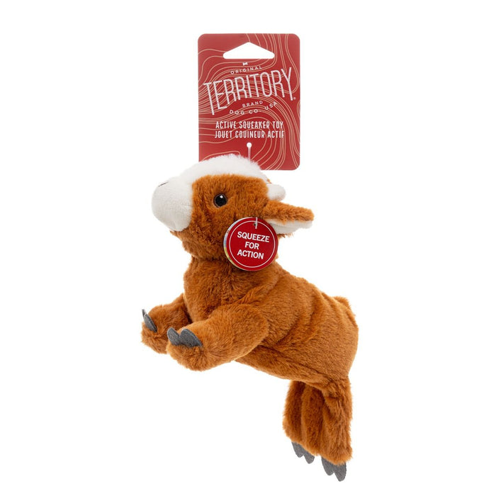 Territory Goat Moving Plush Dog Toy